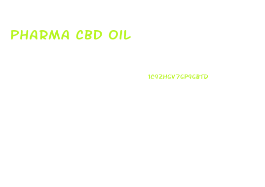 Pharma Cbd Oil