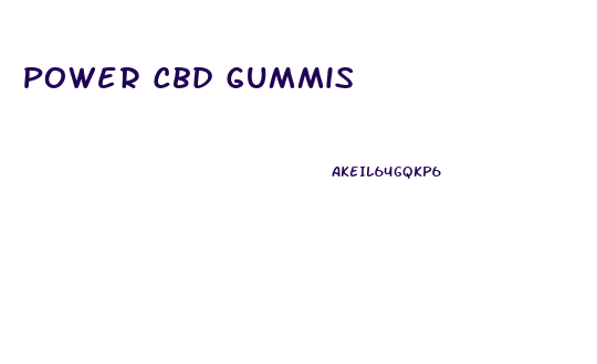 Power Cbd Gummis