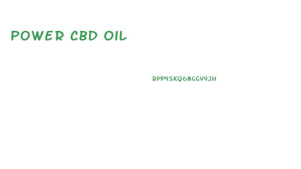 Power Cbd Oil