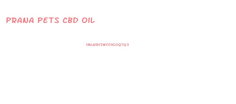 Prana Pets Cbd Oil