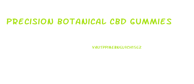 Precision Botanical Cbd Gummies