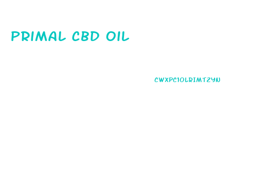 Primal Cbd Oil