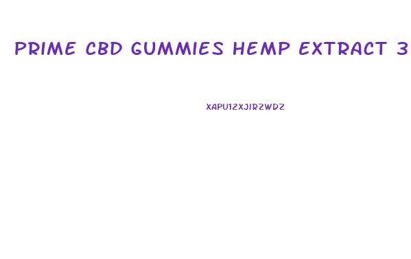 Prime Cbd Gummies Hemp Extract 300 Mg