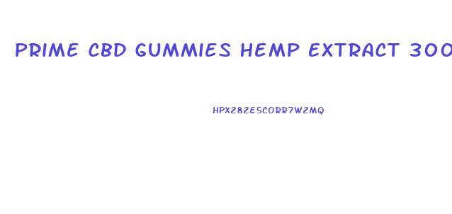 Prime Cbd Gummies Hemp Extract 300mg