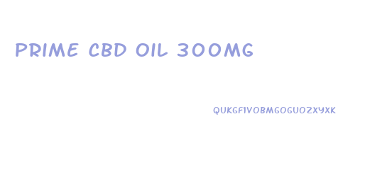 Prime Cbd Oil 300mg