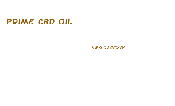 Prime Cbd Oil