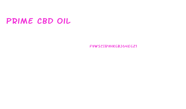Prime Cbd Oil