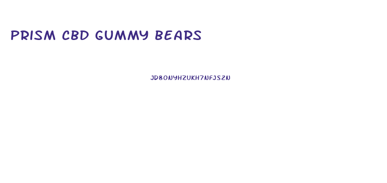 Prism Cbd Gummy Bears