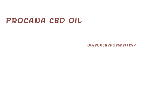 Procana Cbd Oil