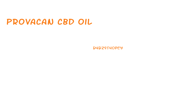 Provacan Cbd Oil