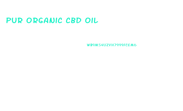 Pur Organic Cbd Oil