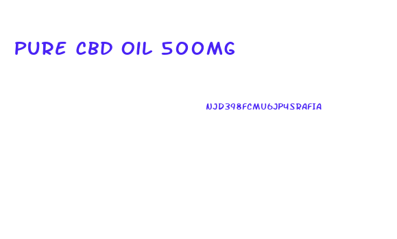 Pure Cbd Oil 500mg