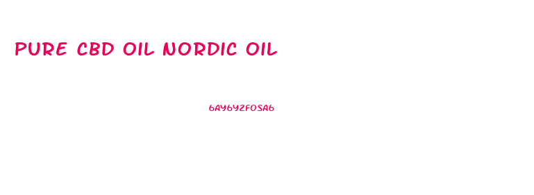 Pure Cbd Oil Nordic Oil