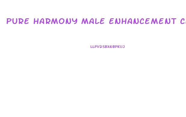 Pure Harmony Male Enhancement Cbd Gummies