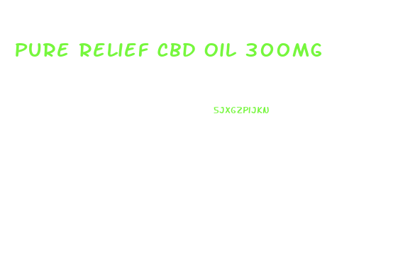 Pure Relief Cbd Oil 300mg