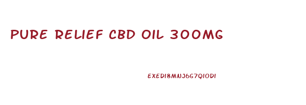 Pure Relief Cbd Oil 300mg