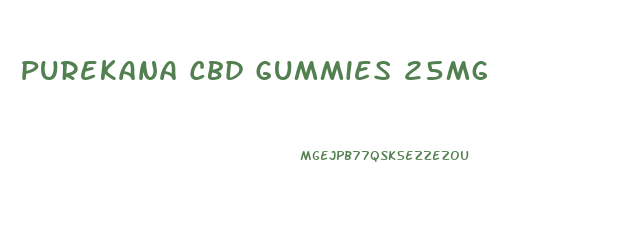 Purekana Cbd Gummies 25mg