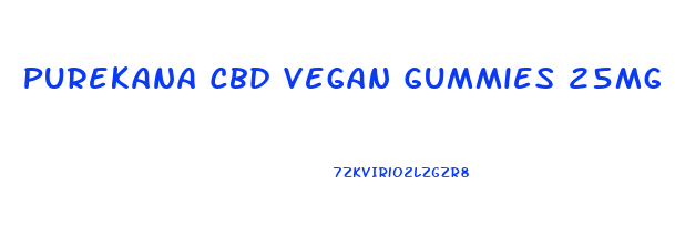 Purekana Cbd Vegan Gummies 25mg Each