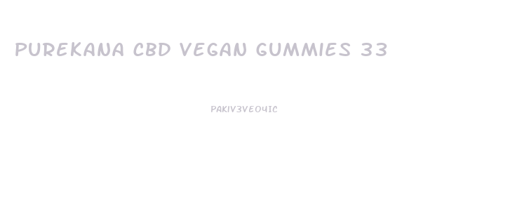 Purekana Cbd Vegan Gummies 33