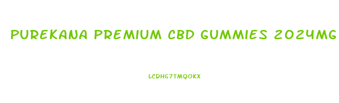 Purekana Premium Cbd Gummies 2024mg