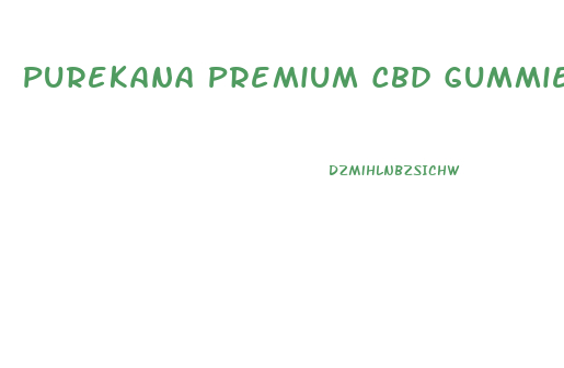 Purekana Premium Cbd Gummies For Diabetes