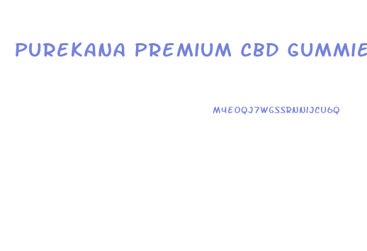 Purekana Premium Cbd Gummies For Hair Growth