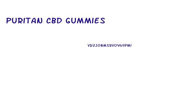 Puritan Cbd Gummies