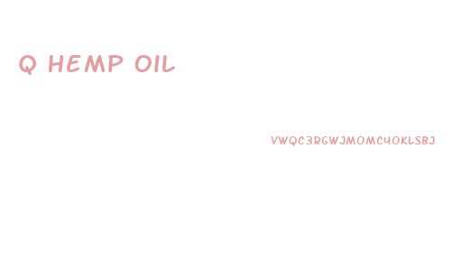 Q Hemp Oil