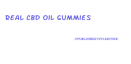 Real Cbd Oil Gummies
