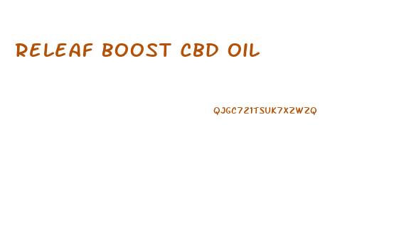 Releaf Boost Cbd Oil