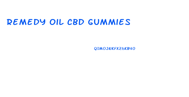 Remedy Oil Cbd Gummies