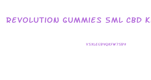 Revolution Gummies 5ml Cbd Kiwi