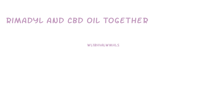 Rimadyl And Cbd Oil Together