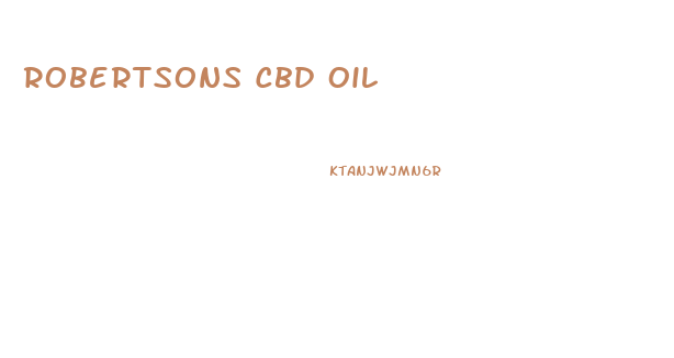 Robertsons Cbd Oil