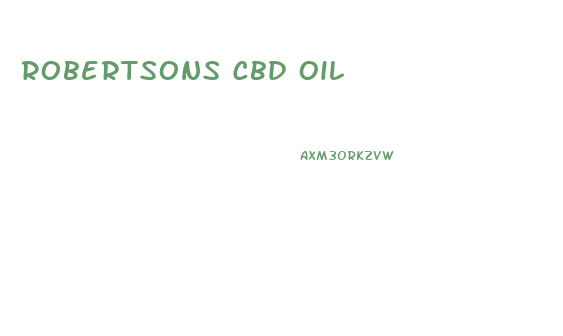 Robertsons Cbd Oil