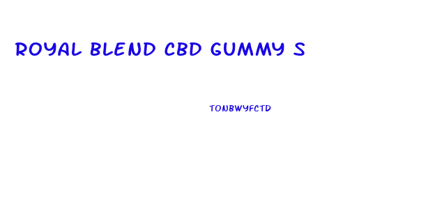 Royal Blend Cbd Gummy S