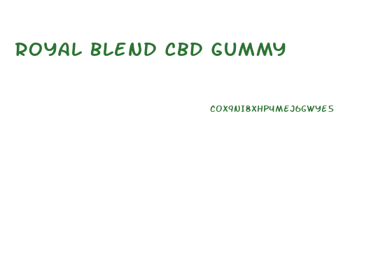 Royal Blend Cbd Gummy