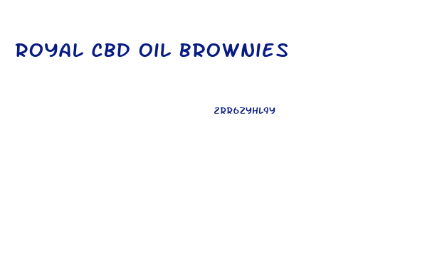 Royal Cbd Oil Brownies