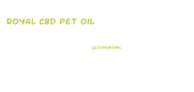 Royal Cbd Pet Oil