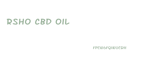Rsho Cbd Oil