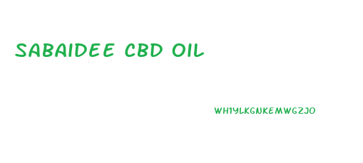 Sabaidee Cbd Oil