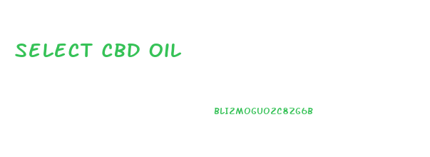 Select Cbd Oil