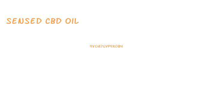 Sensed Cbd Oil
