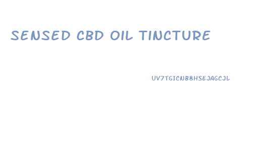 Sensed Cbd Oil Tincture