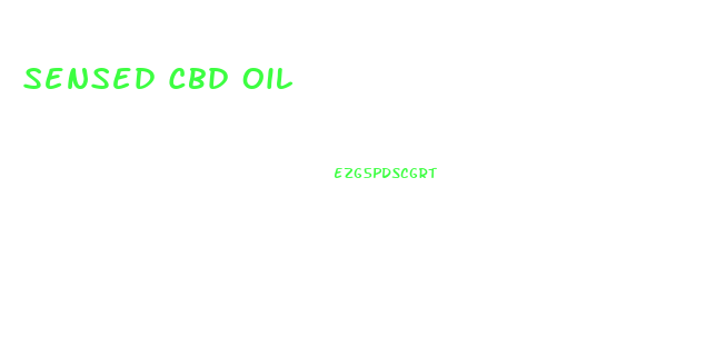 Sensed Cbd Oil
