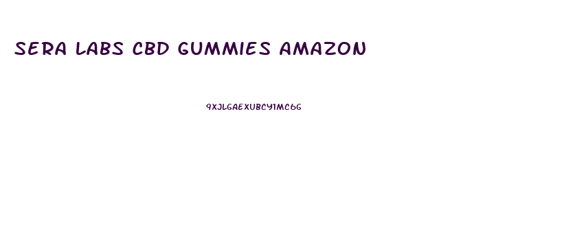 Sera Labs Cbd Gummies Amazon