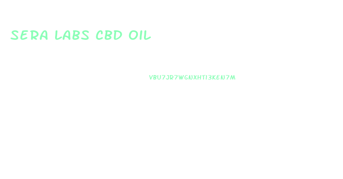 Sera Labs Cbd Oil