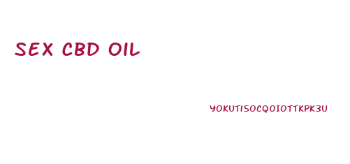 Sex Cbd Oil