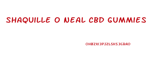 Shaquille O Neal Cbd Gummies