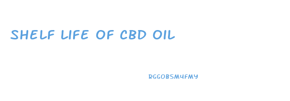 Shelf Life Of Cbd Oil